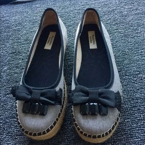 Vera Wang Platform Espadrilles size 6